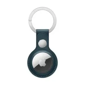 Portachiavi per Apple AirTag in Silicone Morbido Blu