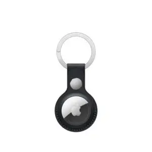 Portachiavi per Apple AirTag in Silicone Morbido Nero