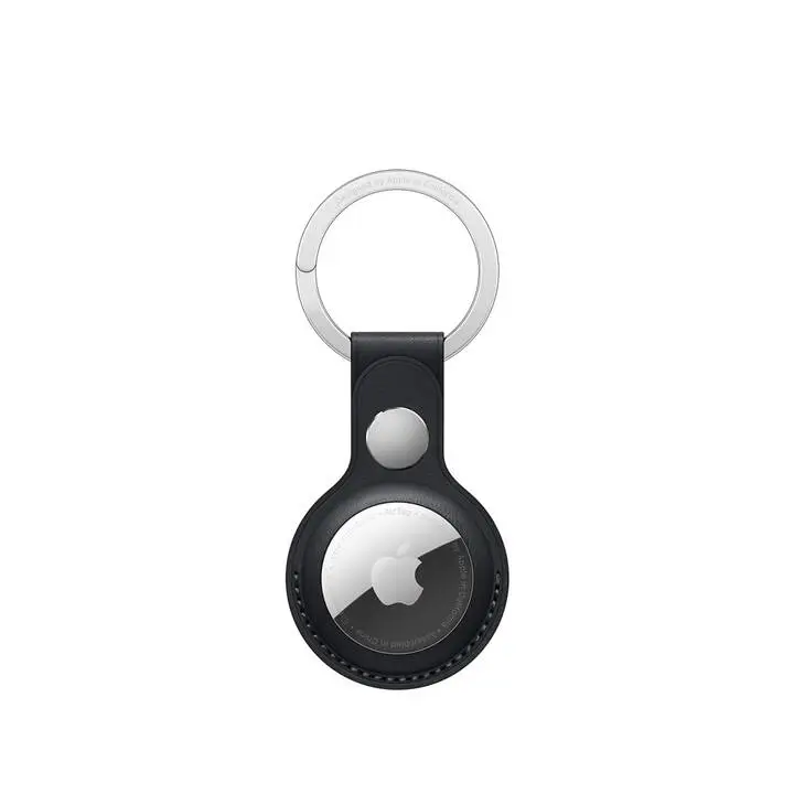 Portachiavi per Apple AirTag in Silicone Morbido Nero