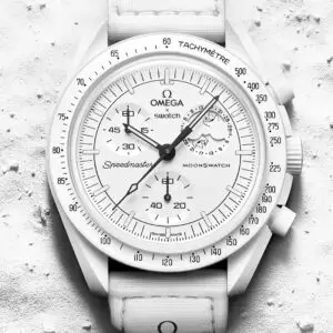 Omega Bioceramic Moonswatch Mission To The Moonphase Snoopy Bianco