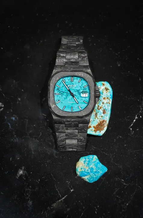 RUZZA Watch Luxury Turchese