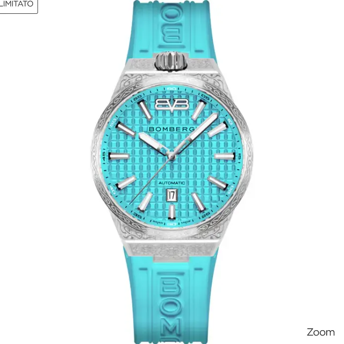 BOMBERG Bolt-68 Neo Auto Metropolis Ice Blue Usato - immagine 3